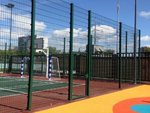 3D заборы для спортивной площадки 15 метров фото в Кореновске