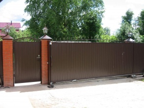 Дистанционное управление с откатными воротами - пример 8 фото в Кореновске