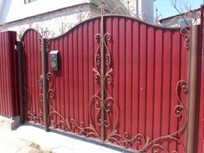 Калитка - пример 1 фото в Кореновске